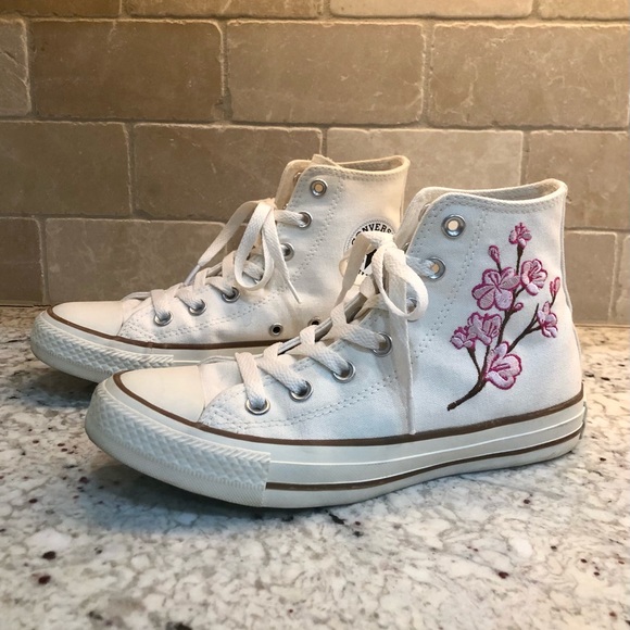 Converse Shoes - Converse costume cherry blossom